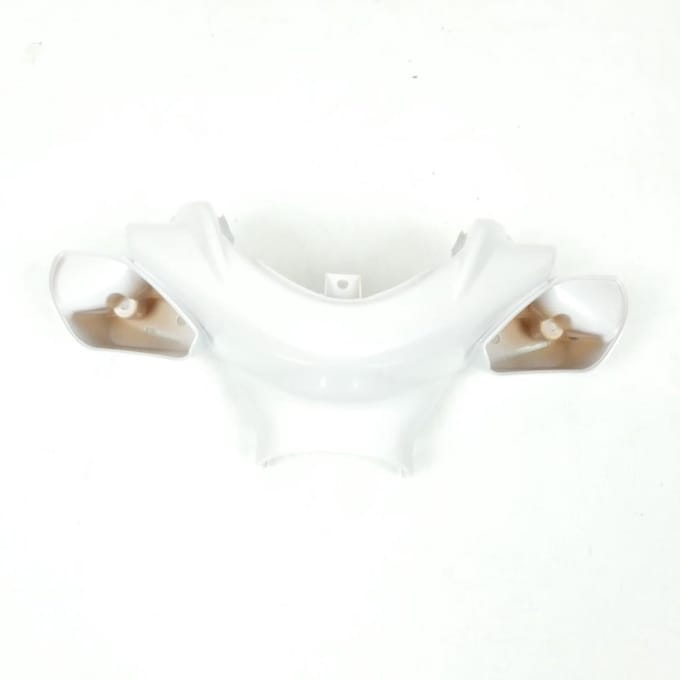 Couvre guidon pour Scooter MBK 50 Nitro blanc perlé Neuf