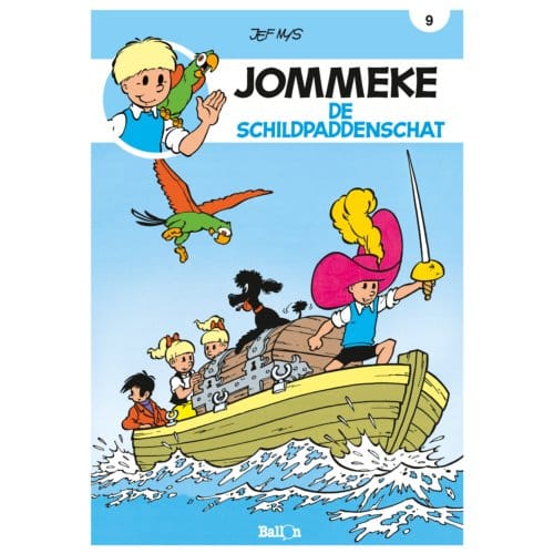 De Schildpaddenschat - Jommeke Strip - Jef Mys