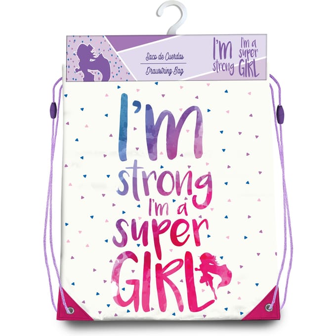 gymtas 40 cm Super Girl