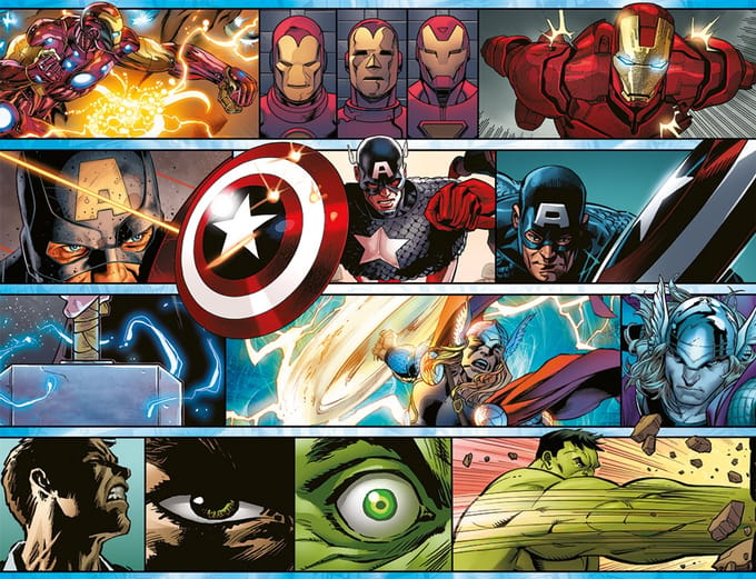 Nathan legpuzzel Avengers 2000 stukjes Marvel puzzel volwassenen.