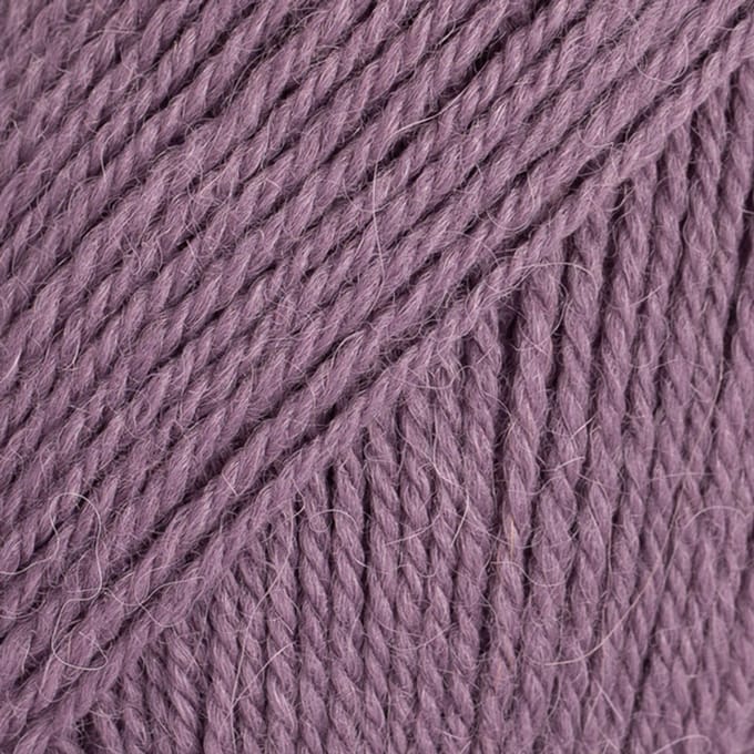 DROPS Flora Uni Colour - 09 amethist - Wol Garen