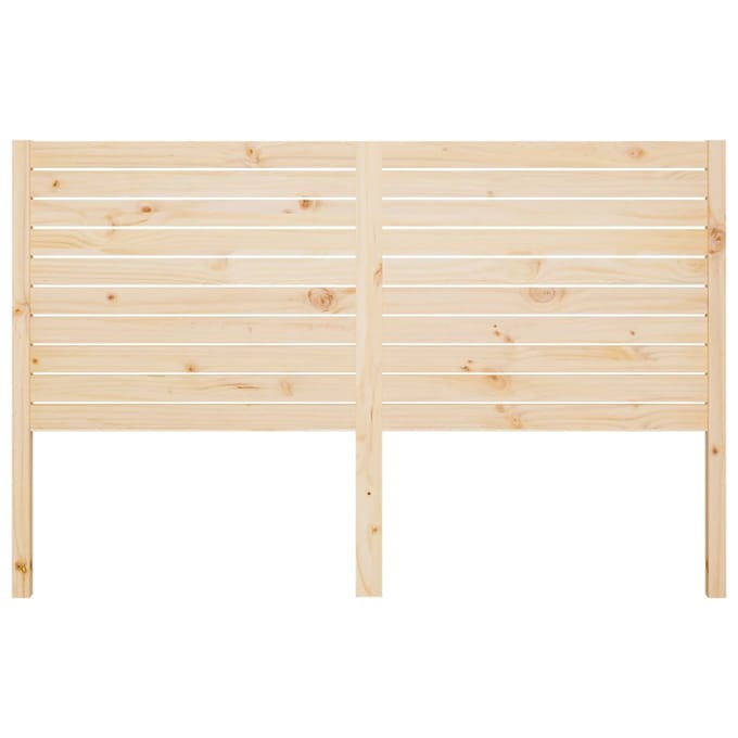 vidaXL - Hoofdbord - 166x4x100 - cm - massief - grenenhout