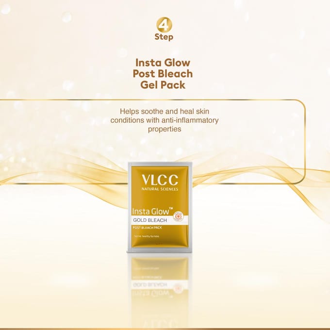 VLCC Natural Sciences Insta Glow goudbleekmiddel, 60g 60g orange