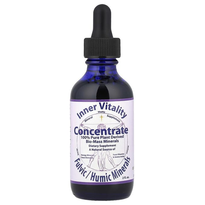 Vitalité Intérieure, Concentré, Minéraux Fulviques/Humiques, 2 fl oz