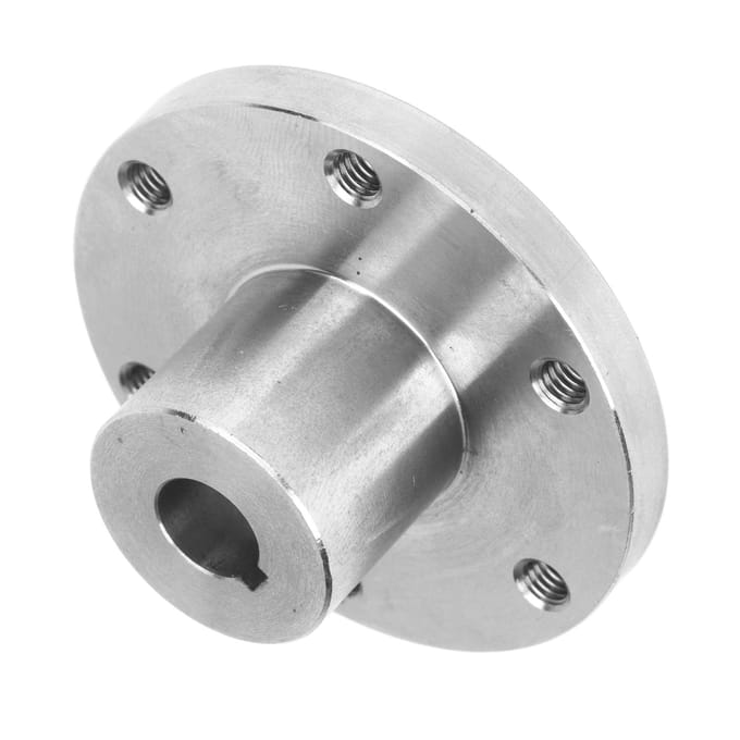 10mm Flenskoppeling Connector Hoge Sterkte Roestvrij Staal RC Askoppeling voor DIY RC Model gray