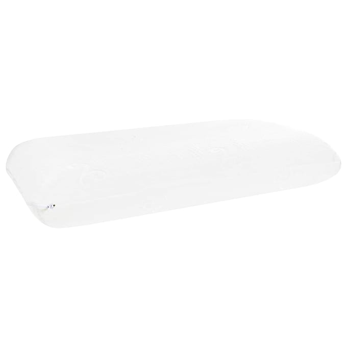 vidaXL - Slapen - kussen - 70 - x - 36 - x - 13 - cm - Medium - Gelgeheugenschuim - Wit