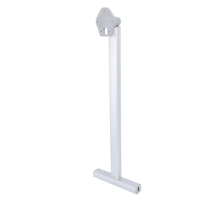 720mm RV Tafelpoot met T-voet Opvouwbare Stabiele Ondersteuning Aluminiumlegering Afneembare Tafelvoetpoot voor white