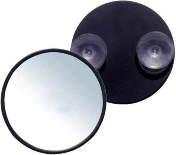 *** 6 cm Make-up Spiegel Vergroot 10x - Spiegel met Zuignappen - Badkamer - van Heble® ***