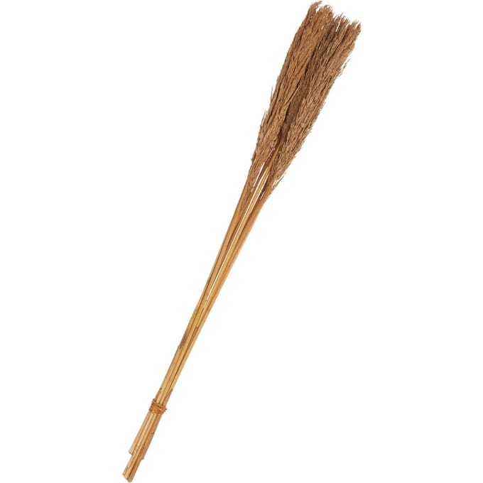 Droogbloemen "Sanmuga Grass", L ca. 80 cm - Bruin