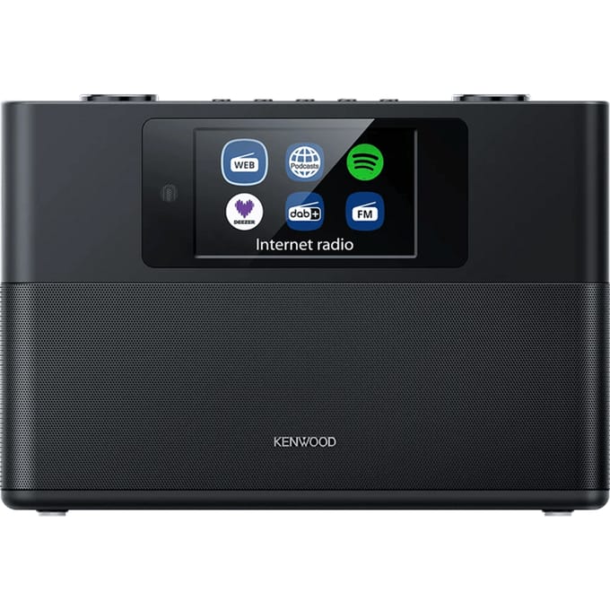 Kenwood CR-ST200S Spotify Lossless Smart Internet Radio met DAB+ - Zwart