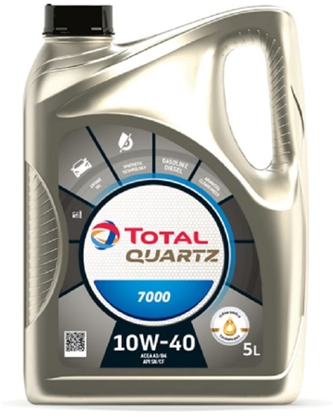 TOTAL QUARTZ 7000 ENERGY 10W40 MOTOROLIE 5L