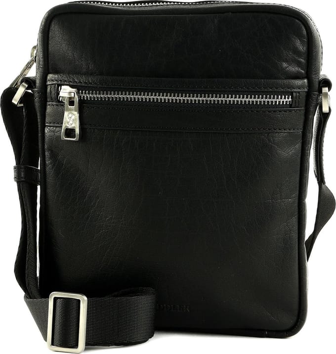 SADDLER Schoudertas Valle Messenger Bag Black Zwart