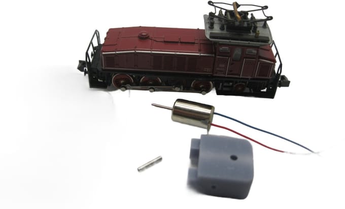 micromotor NR004 motor ombouwset voor Roco BR 160, E 60