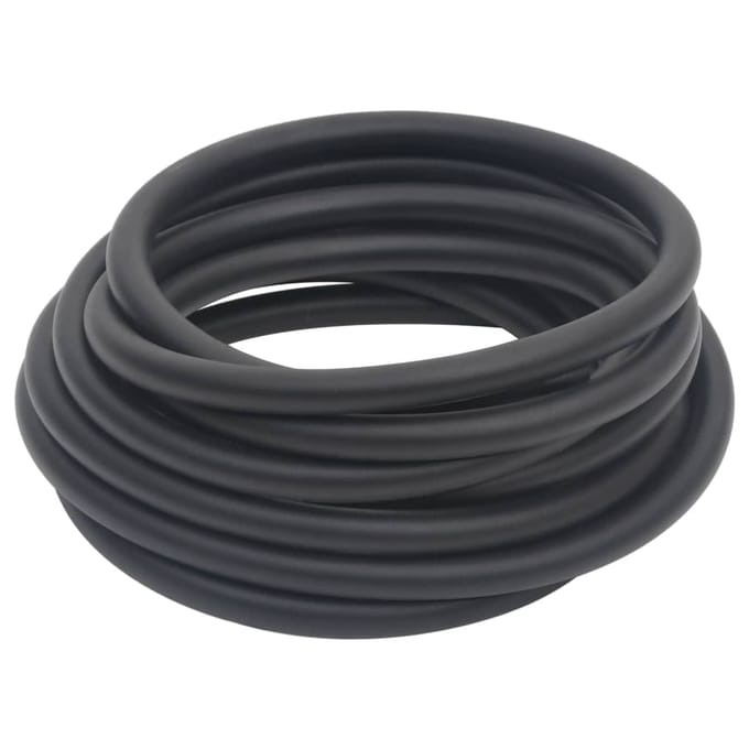 vidaXL Luchtslang hybride 0,6'' 10 m rubber en PVC zwart