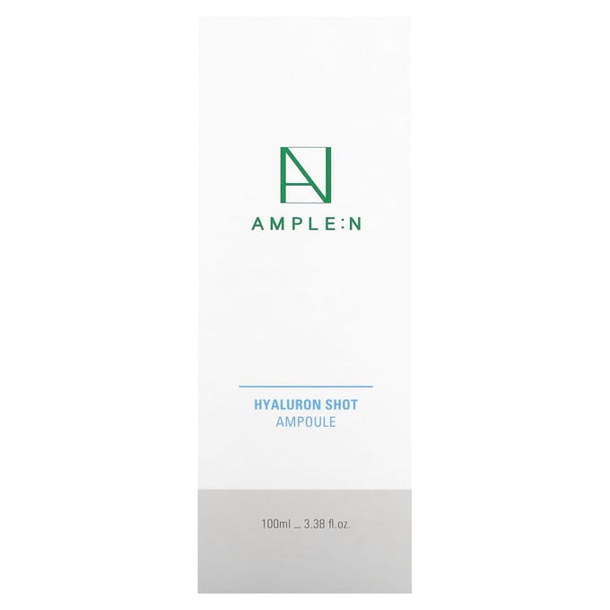 UITGEBREID:N, Hyaluron Shot, Ampul, 3,38 fl oz (100 ml) white