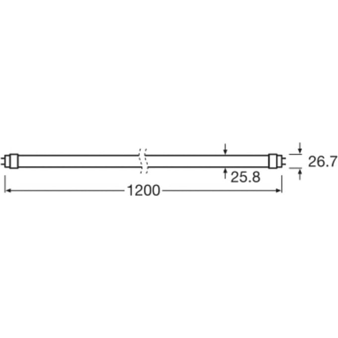 OSRAM LED lamp T8 15W buislamp Bio-Lumilux 965 120cm