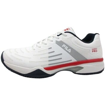 Fila Sabbia Pro Tennisschoenen Heren-Wit,Rood