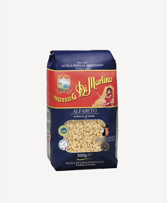 Pasta Di Martino Alfabeto