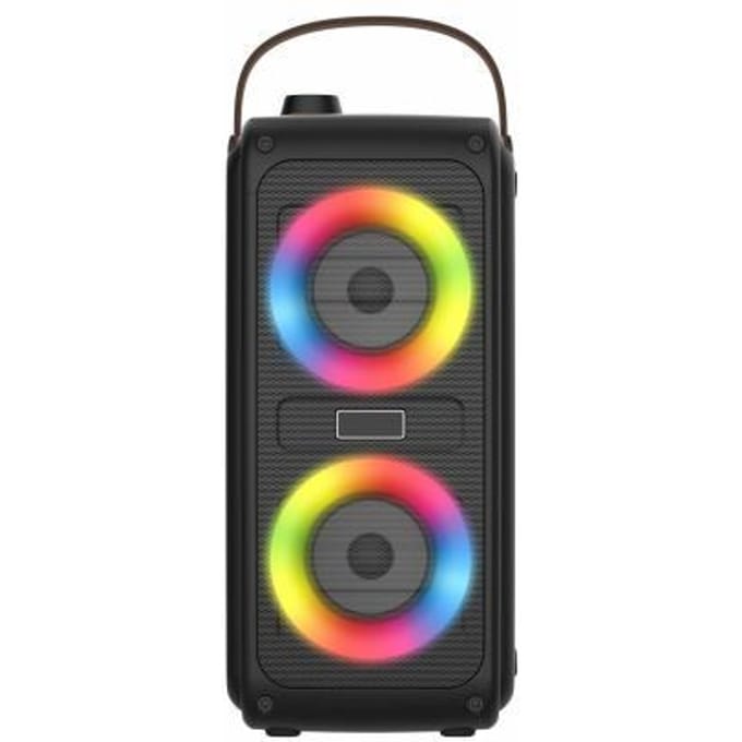 Denver Bluetooth Speaker Draadloos - Lichteffecten - Muziek Box - AUX - TWS Pairing - BTV230 - Zwart