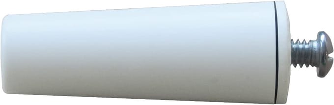 Rolluikstopper - Jaloezie Stop - Rolluik Reparatie - Universele Pasvorm - 60 mm - Wit