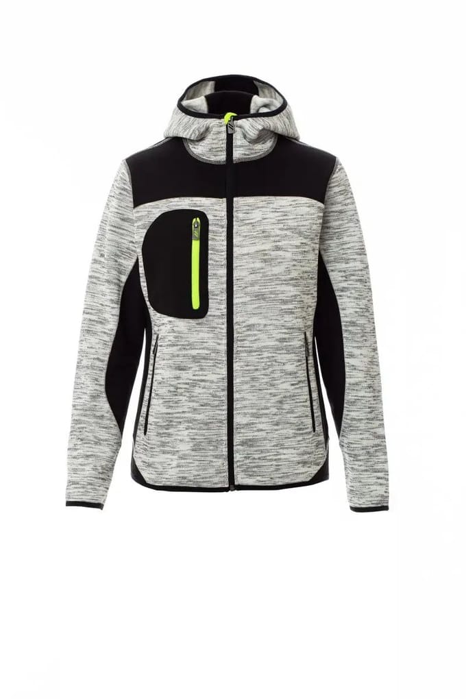 Payper Trip Lady - melange steel grey/black-fluorescent fuchsia - L