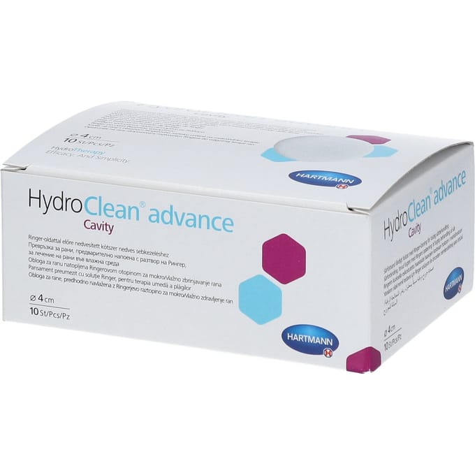 Hydroclean Advance Cavity Rond 4cm 10 Verband(en)