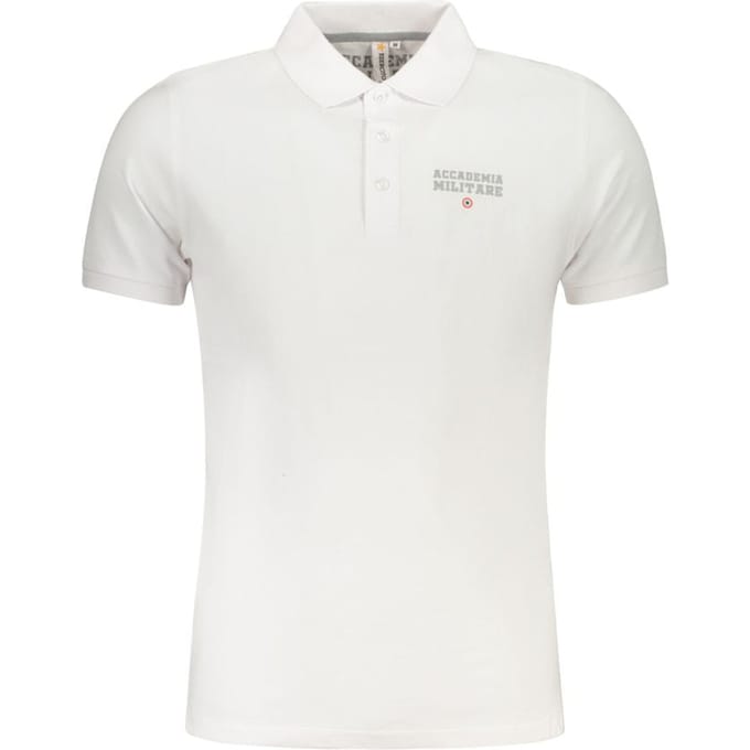 Accademia Militare Witte Katoenen Heren Polo