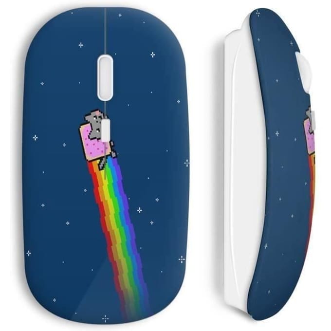 Nyan Cat draadloze muis