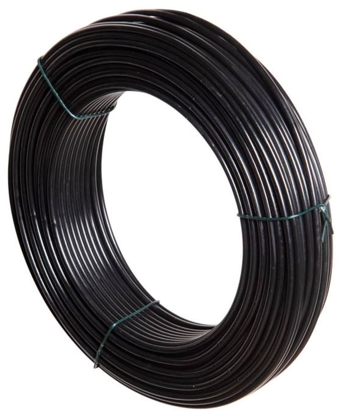 Spandraad 3,8mm 50m Zwart