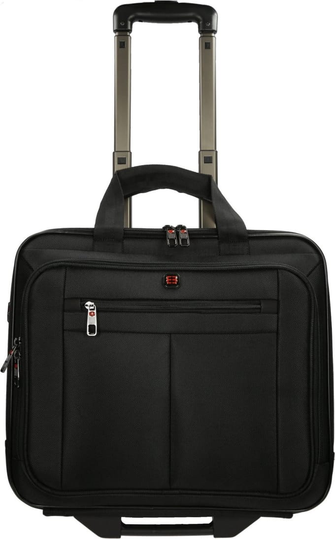 Enrico Benetti Cornell 75007 Laptop trolley 17 inch - Zwart