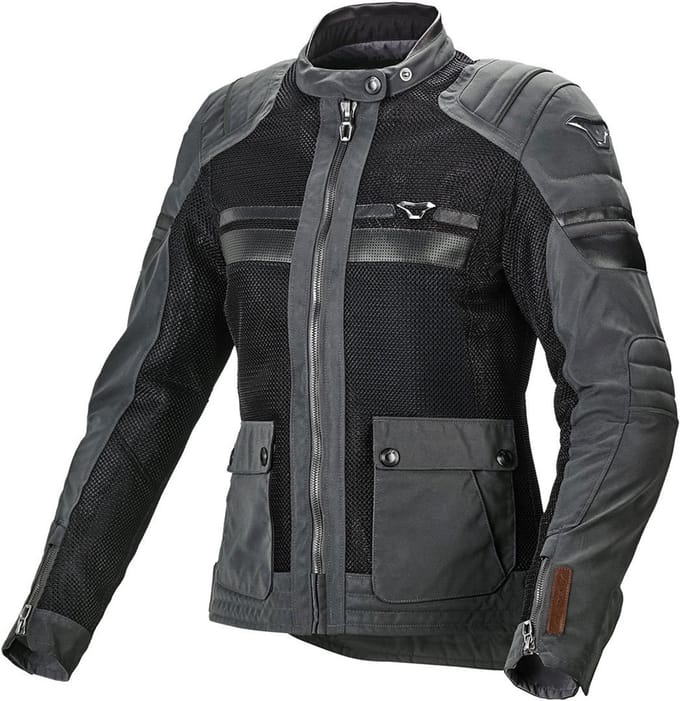 Macna Fluent NightEye Dames Motorfiets Textiel Jas -