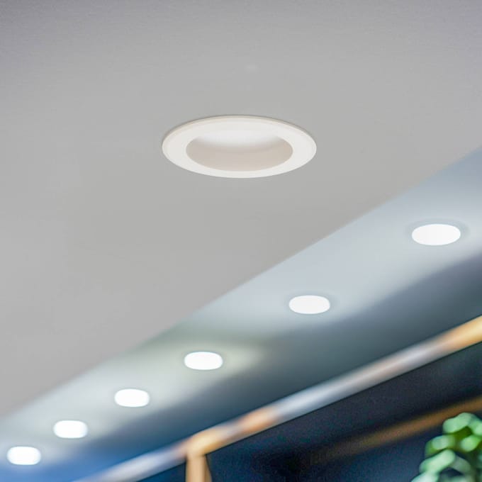 Arcchio Ronde LED inbouwlamp Arian, 9,2 cm 6W