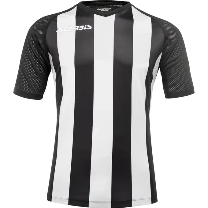 Acerbis Sports JOHAN STRIPED S/SL JERSEY (Sportshirt) BLACK/WHITE XL