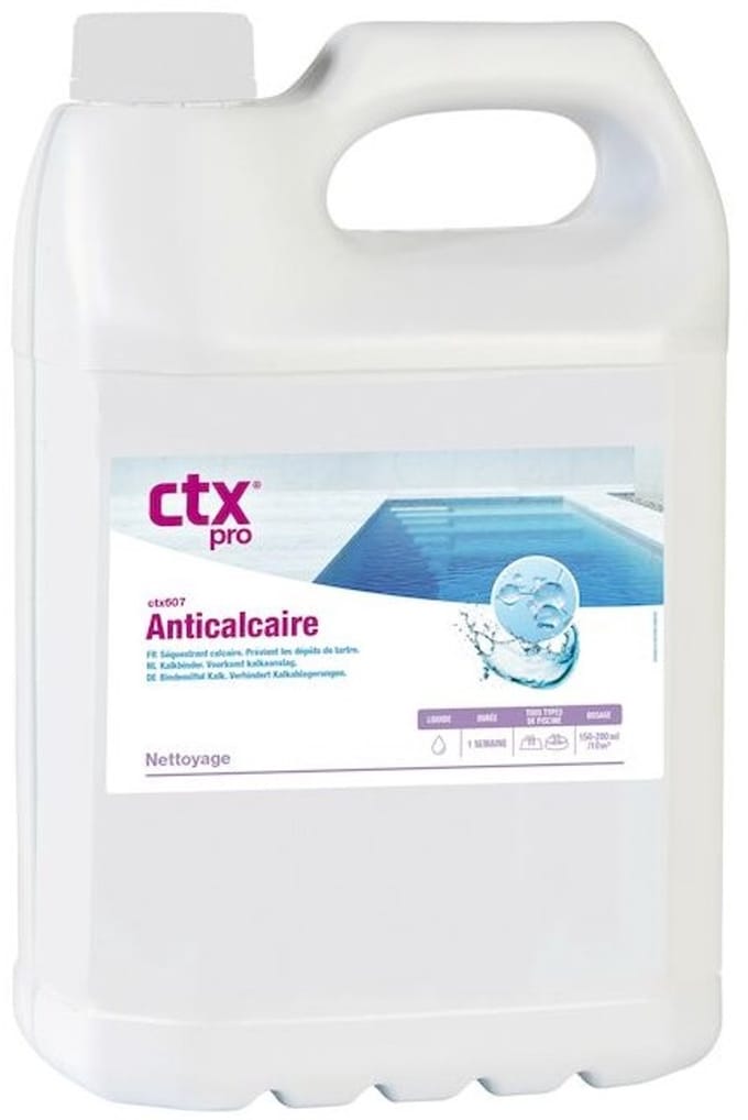 Antikalk voor zwembaden 5L (CTX-607)