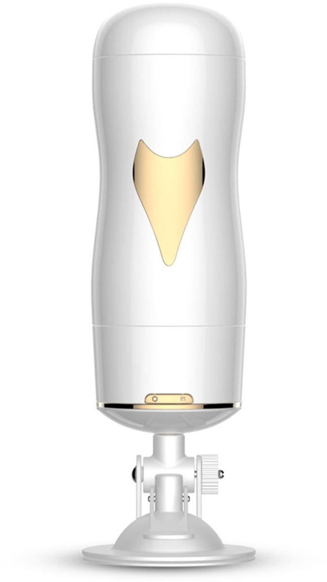 Masturbator Cup - 7 Modi Vibratie - Automatisch Afneembare Mannen Cup - Wit