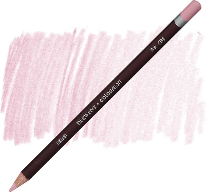 Derwent Coloursoft potlood Pink C190