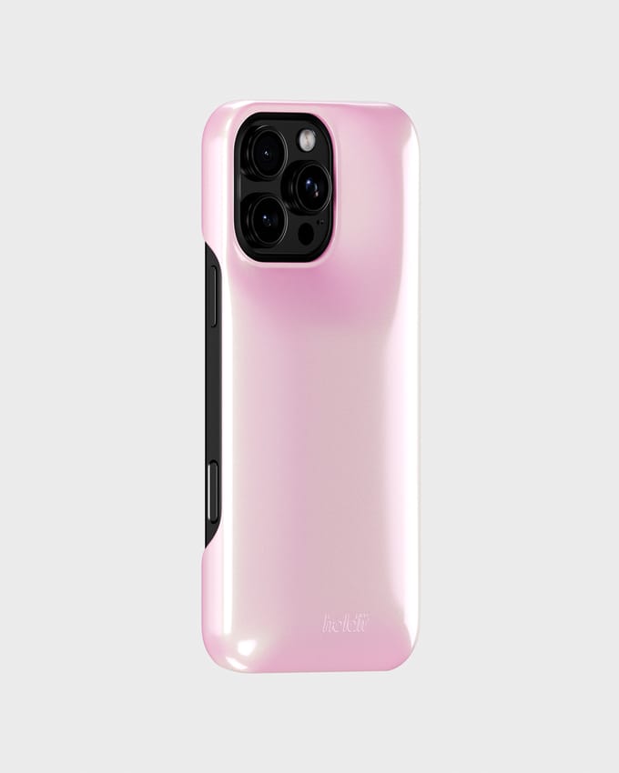 Phone Case Puffy Glazed Pink iPhone 16 Pro Max