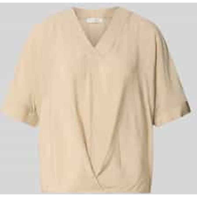 Blouseshirt met V-hals