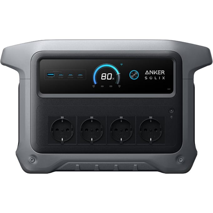 Anker SOLIX - C1000 Gen 2 - 1.024Wh(Black) - Portable powerstation - Backup stroomuitval - Camping - Outdoor