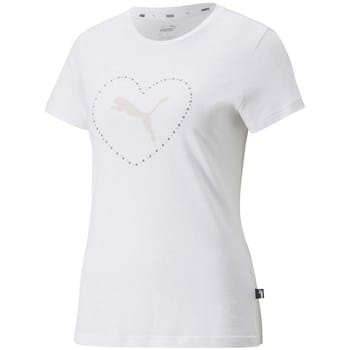 T-shirt Korte Mouw Puma Valentine S Day Graphic