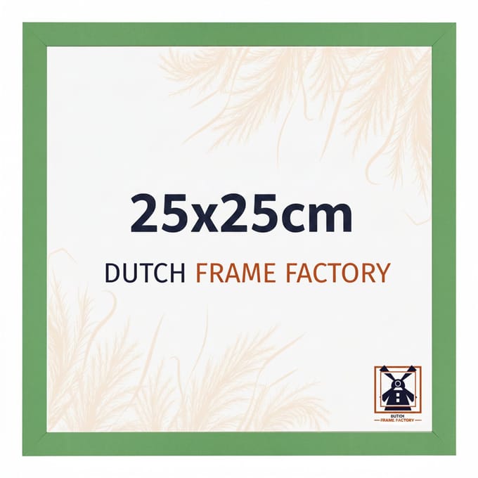 Fotolijst 25x25 cm - MDF - Groen - Benno