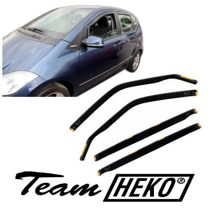 J&J AUTOMOTIVE | Heko Deflecteurs d'air Déflecteurs de Vent Pour Mercedes A Classe W169 2004-2012