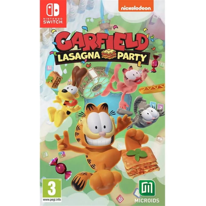 Videogames Microids Garfield Lasagna Party - Switch