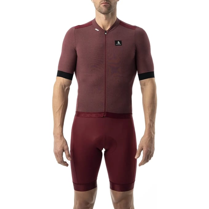Etxeondo Ondara Korte Mouw Wielertrui Paars M Man
