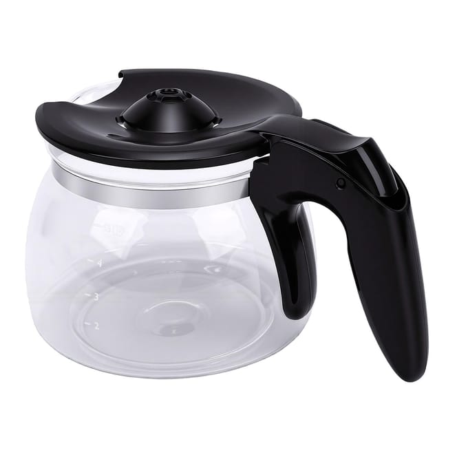 750ml 5 Kops Vervangende Koffiekan Hittebestendig Stevig Handvat Koffiepot Vervanging gray