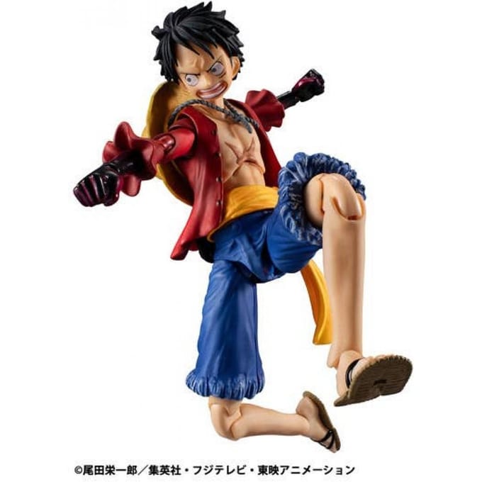 Megahouse One Piece Variable Action Heroes Action Figure Monkey D. Luffy Arnament Haki 16 cm Action Figuur