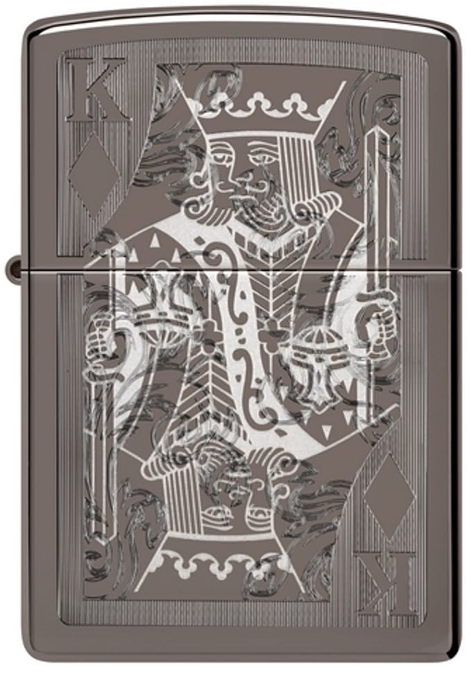 Zippo Kings of Diamonds Design