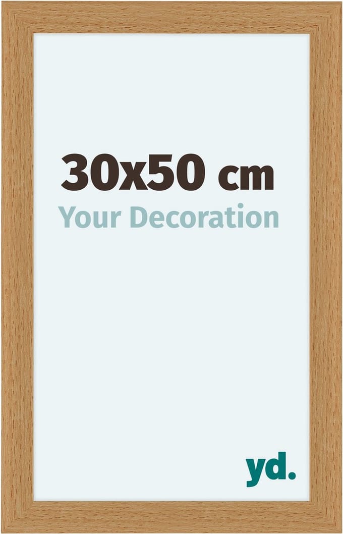 Your Decoration - Fotolijst 30x50 cm - MDF - Beuken - Como
