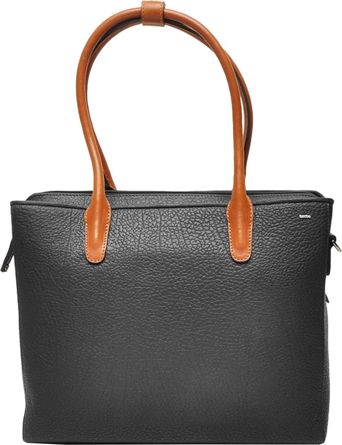 Berba | Chamonix | Laptoptas | 15.6 inch. | Zwart | Leer