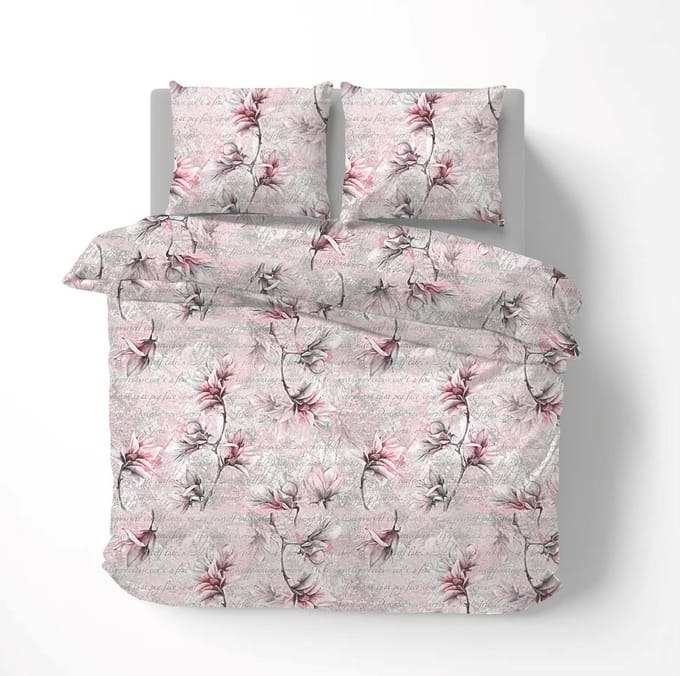 Husch Dekbedovertrek Magnolia Pink - 200x200/220